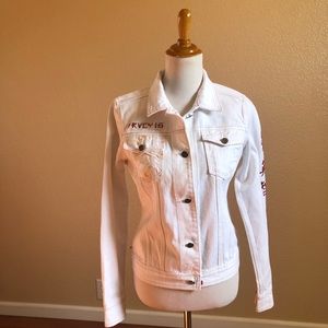 Privacy Wear PRVCY Jean Jeans Denim Jacket M New